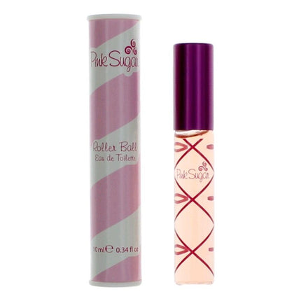 Pink Sugar by Aquolina, .34 oz Eau De Toilette Rollerball for Women ,