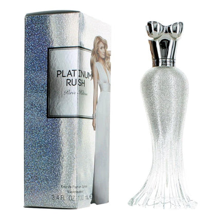 Platinum Rush by Paris Hilton, 3.4 oz Eau De Parfum Spray for Women ,