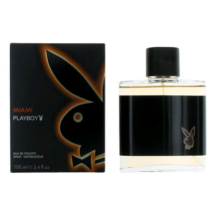 Playboy Miami by Coty, 3.4 oz Eau De Toilette Spray for Men ,