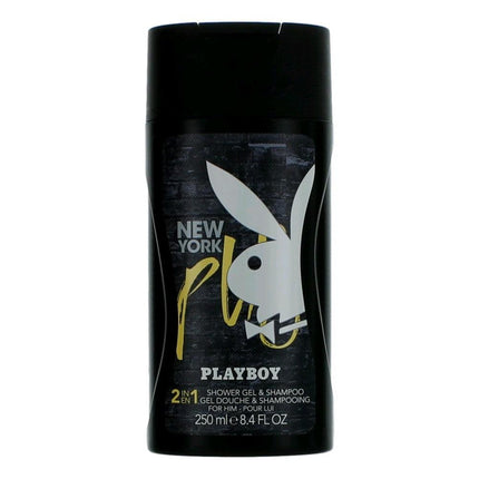 Playboy New York by Coty, 8.45 oz Shower Gel for Men ,