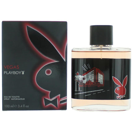 Playboy Vegas by Coty, 3.4 oz Eau De Toilette Spray for Men ,