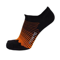 Point6 Socks - Active Life Peak Black/Orange Ultra Light No-Show | 1776-290 ,