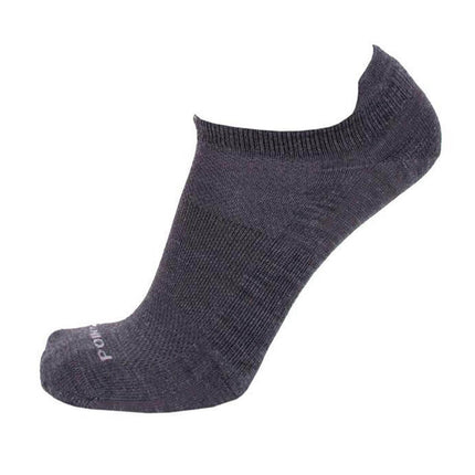 Point6 Socks - Running Gray Sport Pop Ultra Light No-Show Tab | 1175-200 ,