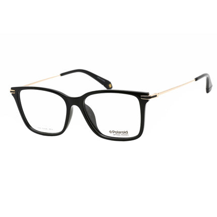 Polaroid Core Men's Eyeglasses - Black Gold Acetate/Metal Frame | PLD D365/G 02M2 00 ,