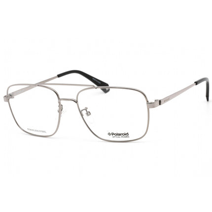Polaroid Core Men's Eyeglasses - Clear Lens Ruthenium Frame | PLD D359/G 06LB 00 ,
