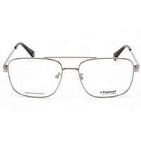 Polaroid Core Men's Eyeglasses - Clear Lens Ruthenium Frame | PLD D359/G 06LB 00 ,