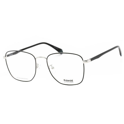Polaroid Core Men's Eyeglasses - Palladium Silver Square Metal Frame | PLD D390/G 010 ,