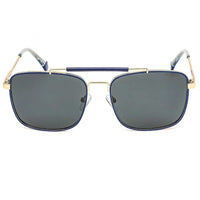 Polaroid Core Men's Sunglasses - Blue and Gold Aviator Frame | PLD 2111/S 0KY2 M9 ,