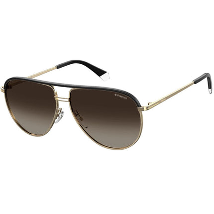 Polaroid Core Men's Sunglasses - Gradient Brown Lens Metal | PLD 2089/S/X 001Q LA ,