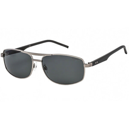 Polaroid Core Men's Sunglasses - Grey Polarized Lens Metal Frame | Pld 2040/S 0FAE 00 ,