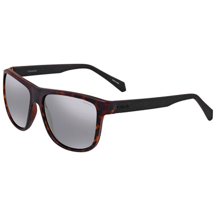 Polaroid Core Men's Sunglasses - Grey Silver Polarized Lens | Pld 2057/S 0N9P 00 ,