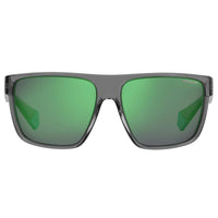 Polaroid Core Men's Sunglasses - Grey with Green Mirror Lens | PLD 6076/S 0KB7 5Z ,