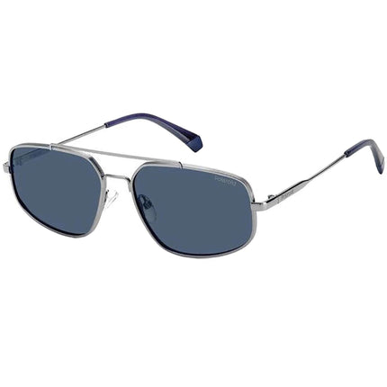 Polaroid Core Men's Sunglasses - Polarized Blue Lens Ruthenium | PLD 2112/S 06LB C3 ,