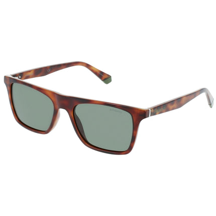 Polaroid Core Men's Sunglasses - Polarized Green Lens Havana | PLD 6110/S 0XGW UC ,