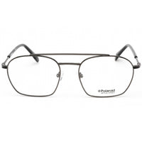 Polaroid Core Unisex Eyeglasses - Dark Ruthenium Aviator Frame | PLD D385 0KJ1 00 ,