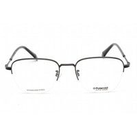 Polaroid Core Unisex Eyeglasses - Half Rim Dark Ruthenium Frame | PLD D386/G 0KJ1 00 ,
