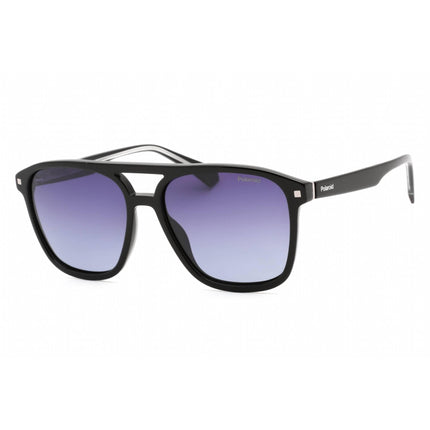 Polaroid Core Unisex Sunglasses - Black Rectangular Shape Frame | PLD 2118/S/X 0807 WJ ,