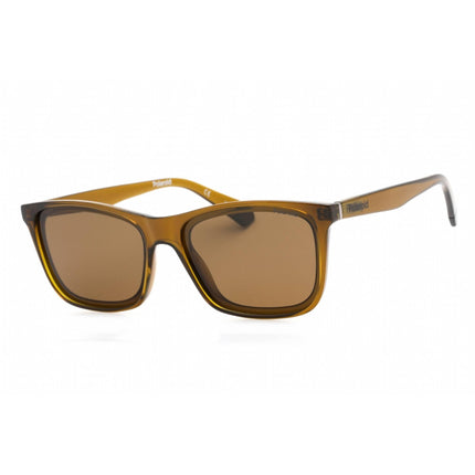 Polaroid Core Unisex Sunglasses - Bronze Polarized Lens Plastic | PLD 6144/S 009Q SP ,