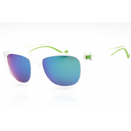 Polaroid Core Unisex Sunglasses - Crystal Green Plastic Frame | PLD 2122/S 00OX 5Z ,