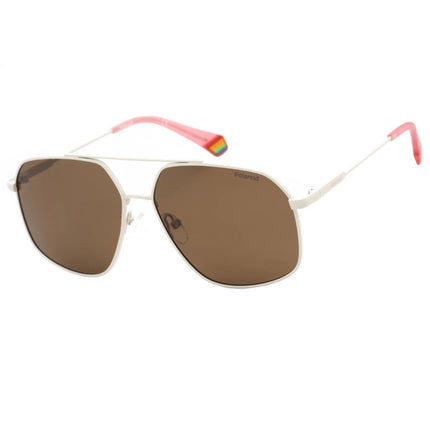 Polaroid Core Unisex Sunglasses - Polarized Bronze Lens Beige | PLD 6173/S 010A SP ,