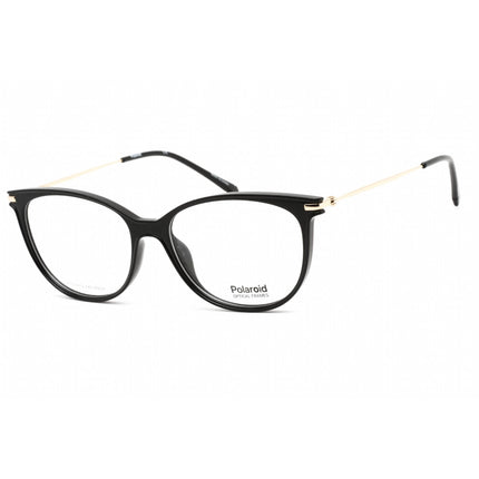 Polaroid Core Women's Eyeglasses - Cat Eye Black Plastic Frame | PLD D415 0807 00 ,