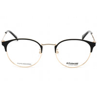 Polaroid Core Women's Eyeglasses - Clear Lens Black Gold Frame | PLD D367/F 02M2 00 ,