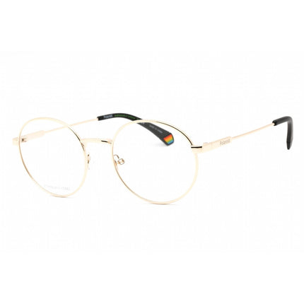 Polaroid Core Women's Eyeglasses - Full Rim Gold Metal Round Frame | PLD D449 0J5G 00 ,
