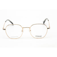 Polaroid Core Women's Eyeglasses - Square Gold/Grey Metal Frame | PLD D360/G 02F7 00 ,