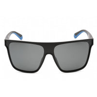 Polaroid Core Women's Sunglasses - Black/Blue Plastic Square | PLD 2130/S 00VK M9 ,