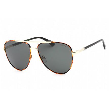 Polaroid Core Women's Sunglasses - Gold Havana Aviator Frame | PLD 4126/S 006J M9 ,