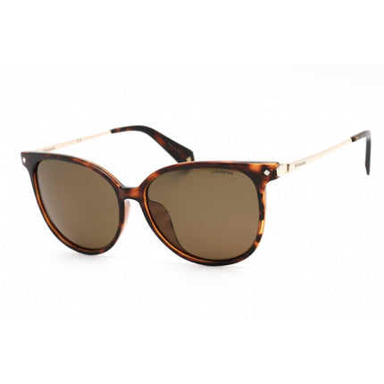 Polaroid Core Women's Sunglasses - Havana Cat Eye Shape Frame | PLD 4076/F/S 086 SP ,