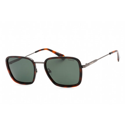 Polaroid Core Women's Sunglasses - Havana Plastic Rectangular | PLD 6146/S 0086 UC ,