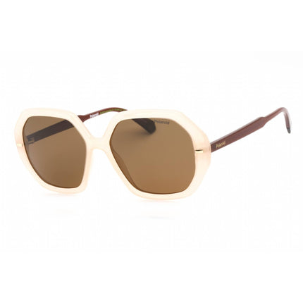 Polaroid Core Women's Sunglasses - Oval Bronze Polarized Lens | PLD 4124/S 09J9 SP ,