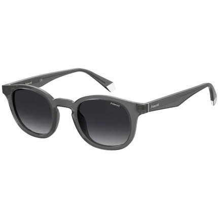 Polaroid Men's Sunglasses - Black Cat Eye Frame Grey Polarized Lens | PLD 2103/S/X 807 ,