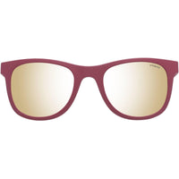 Polaroid Unisex Sunglasses - Red Plastic Square Frame | POLAROID PLD 7020/S 0C9A/LM ,