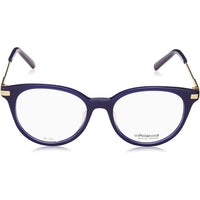 Polaroid Women's Eyeglasses - Blue Plastic/Metal Round Frame | POLAROID PLDD352 0PJP ,