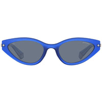 Polaroid Women's Sunglasses - Blue and Gold Frame | POLAROID PLD 4074/S/LI 0UJY/C3 ,