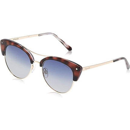 Polaroid Women's Sunglasses - Blue Havana Cat Eye Frame | POLAROID PLD 4045/S 0MSS/Z7 ,