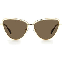 Polaroid Women's Sunglasses - Gold Metal Cat Eye Frame | POLAROID PLD 4094/S 0J5G/SP ,
