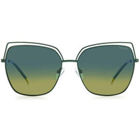 Polaroid Women's Sunglasses - Green Metal Cat Eye Frame | POLAROID PLD 4093/S 01ED/Z7 ,