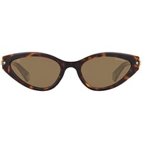 Polaroid Women's Sunglasses - Havana and Gold Frame | POLAROID PLD 4074/S/LI 005L/SP ,