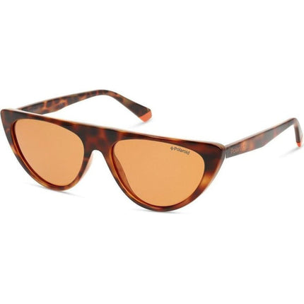 Polaroid Women's Sunglasses - Havana and Orange Frame | POLAROID PLD 6108/S 0L9G/HE ,