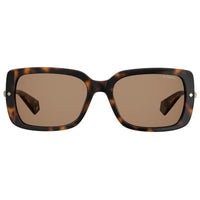 Polaroid Women's Sunglasses - Havana Butterfly Frame | POLAROID PLD 4075/S 0086/SP ,