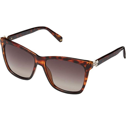 Polaroid Women's Sunglasses - Havana Plastic Frame | POLAROID PLD 4078/S/X 0086/LA ,