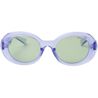 Polaroid Women's Sunglasses - Lilac Plastic Oval Frame | POLAROID PLD6052/S 0789/UC ,