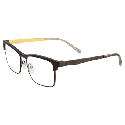 Police Unisex Eyeglasses - Rubber Milk Grey Rectangular Frame | POLICE VPL260 09U5 ,