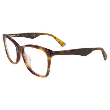 Police Women's Eyeglasses - Brown Plastic Full Rim Cat Eye Frame | POLICE VPL415 09AJ ,