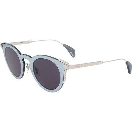 Police Women's Sunglasses - Smoke Plastic Cat Eye Frame Grey Lens | POLICE SPL624 579X ,