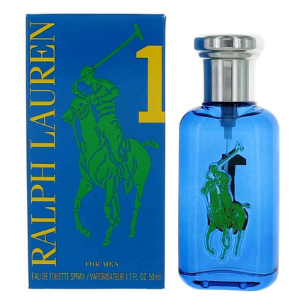 Polo Big Pony Blue #1 by Ralph Lauren, 1.7 oz Eau De Toilette Spray for Men ,