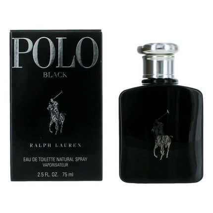 Polo Black by Ralph Lauren, 2.5 oz Eau De Toilette Spray for Men ,